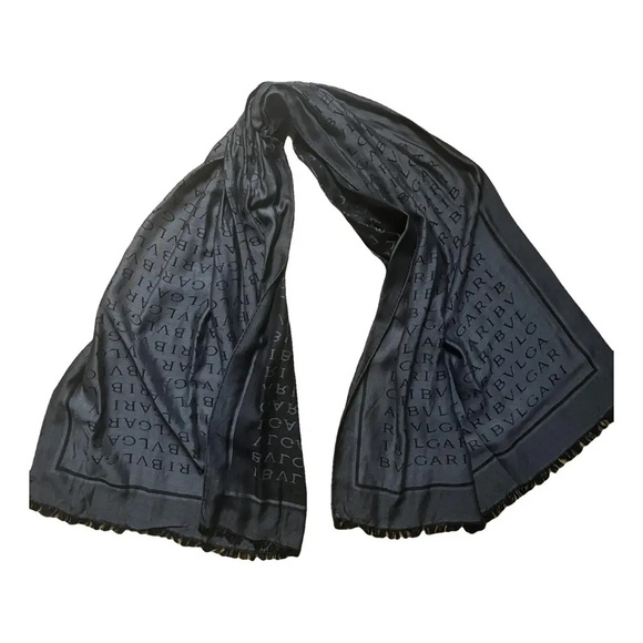 Exclusive unique Bulgari BVLGARI stole scarf - Picture 5 of 5